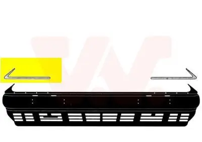 Zier-/Schutzleiste, Stoßfänger vorne rechts VAN WEZEL 3025582 Bild Zier-/Schutzleiste, Stoßfänger vorne rechts VAN WEZEL 3025582