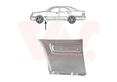 Kotflügel vorne links unten VAN WEZEL 3028155 Bild Kotflügel vorne links unten VAN WEZEL 3028155