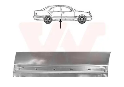 Tür, Karosserie hinten rechts VAN WEZEL 3028178
