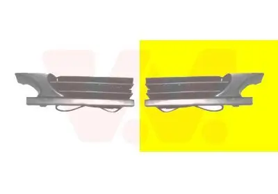 Lüftungsgitter, Stoßfänger vorne links VAN WEZEL 3031593
