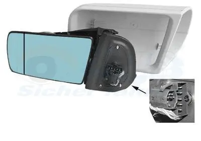 Außenspiegel links VAN WEZEL 3031817