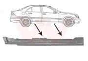 Einstiegsblech rechts VAN WEZEL 3032104