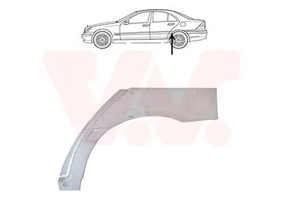 Seitenwand links VAN WEZEL 3032143 Bild Seitenwand links VAN WEZEL 3032143