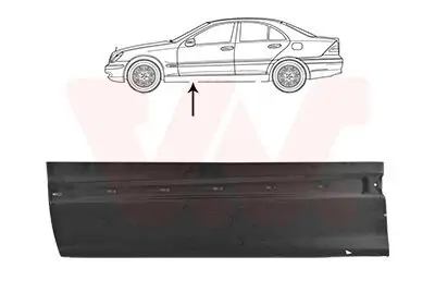 Tür, Karosserie vorne links VAN WEZEL 3032175 Bild Tür, Karosserie vorne links VAN WEZEL 3032175