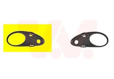 Lüftungsgitter, Stoßfänger vorne rechts VAN WEZEL 3032592