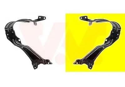 Scheinwerferaufnahme links VAN WEZEL 3032661 Bild Scheinwerferaufnahme links VAN WEZEL 3032661