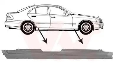 Einstiegsblech VAN WEZEL 3041104 Bild Einstiegsblech VAN WEZEL 3041104