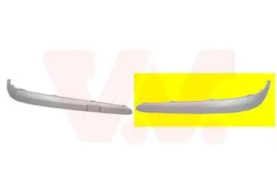 Zier-/Schutzleiste, Stoßfänger vorne links VAN WEZEL 3041581