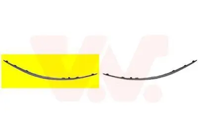 Zier-/Schutzleiste, Stoßfänger vorne rechts VAN WEZEL 3043582 Bild Zier-/Schutzleiste, Stoßfänger vorne rechts VAN WEZEL 3043582