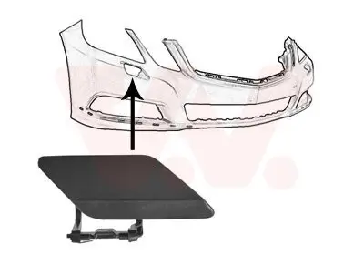 Blende, Stoßfänger VAN WEZEL 3044484 Bild Blende, Stoßfänger VAN WEZEL 3044484