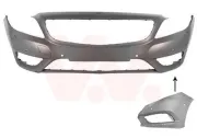 Stoßfänger vorne VAN WEZEL 3054579