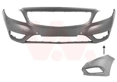 Stoßfänger vorne VAN WEZEL 3054579 Bild Stoßfänger vorne VAN WEZEL 3054579