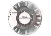 Spritzblech, Bremsscheibe Hinterachse links VAN WEZEL 3069373