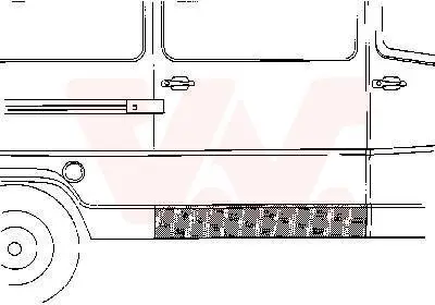 Seitenwand VAN WEZEL 3070110