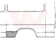 Seitenwand VAN WEZEL 3070142