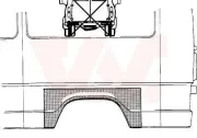 Seitenwand hinten links hinten rechts VAN WEZEL 3070145