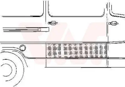 Tür, Karosserie VAN WEZEL 3080174 Bild Tür, Karosserie VAN WEZEL 3080174