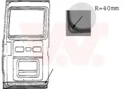 Hecktür links rechts innen VAN WEZEL 3070249