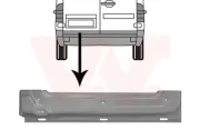 Hecktür links unten VAN WEZEL 3075249