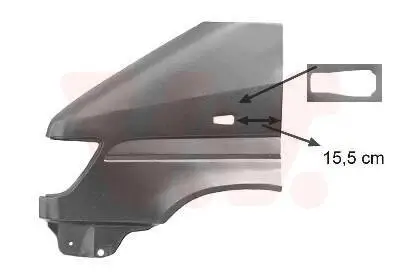 Kotflügel vorne links VAN WEZEL 3075655 Bild Kotflügel vorne links VAN WEZEL 3075655