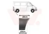 Seitenwand hinten rechts hinter der Achse VAN WEZEL 3076140