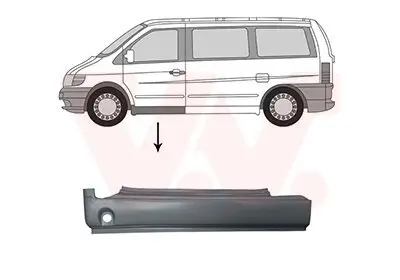 Einstiegsblech VAN WEZEL 3078103 Bild Einstiegsblech VAN WEZEL 3078103