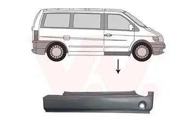 Einstiegsblech VAN WEZEL 3078104