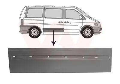 Tür, Karosserie rechts Schiebetür VAN WEZEL 3078174 Bild Tür, Karosserie rechts Schiebetür VAN WEZEL 3078174