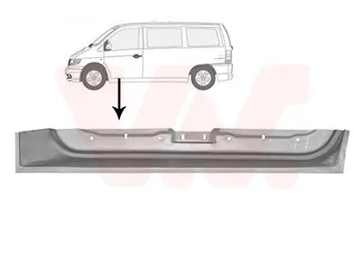 Tür, Karosserie links VAN WEZEL 3078271
