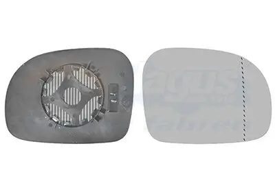 Spiegelglas, Außenspiegel rechts VAN WEZEL 3080836