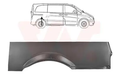 Seitenwand hinten rechts VAN WEZEL 3081144 Bild Seitenwand hinten rechts VAN WEZEL 3081144