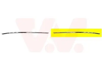 Zier-/Schutzleiste, Stoßfänger vorne links VAN WEZEL 3091581