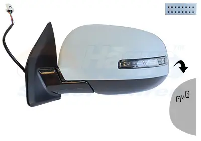 Außenspiegel links VAN WEZEL 3204825