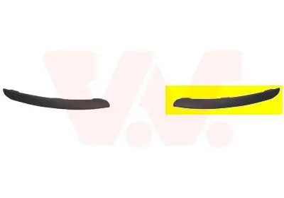 Zier-/Schutzleiste, Stoßfänger vorne links VAN WEZEL 3309583 Bild Zier-/Schutzleiste, Stoßfänger vorne links VAN WEZEL 3309583