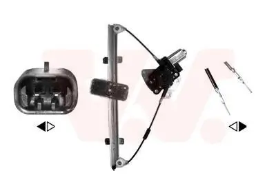 Fensterheber vorne rechts VAN WEZEL 3328262 Bild Fensterheber vorne rechts VAN WEZEL 3328262