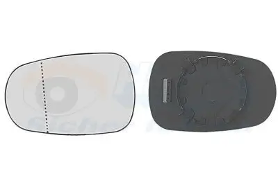 Spiegelglas, Außenspiegel links rechts VAN WEZEL 3328839