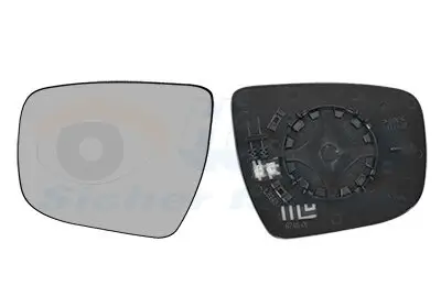 Spiegelglas, Außenspiegel links VAN WEZEL 3372837