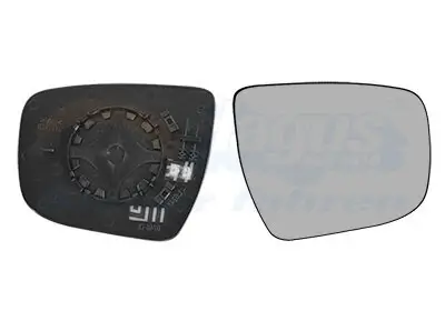 Spiegelglas, Außenspiegel rechts VAN WEZEL 3372838