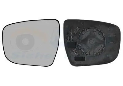 Spiegelglas, Außenspiegel links VAN WEZEL 3383835