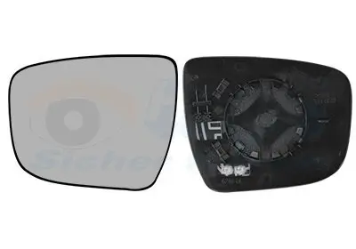 Spiegelglas, Außenspiegel links VAN WEZEL 3383837