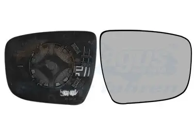 Spiegelglas, Außenspiegel rechts VAN WEZEL 3383838 Bild Spiegelglas, Außenspiegel rechts VAN WEZEL 3383838
