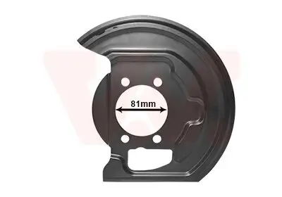 Spritzblech, Bremsscheibe Vorderachse rechts VAN WEZEL 3388372 Bild Spritzblech, Bremsscheibe Vorderachse rechts VAN WEZEL 3388372