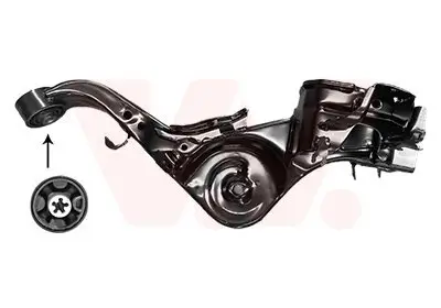 Lenker, Radaufhängung Hinterachse links VAN WEZEL 3388621