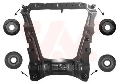 Hilfsrahmen/Aggregateträger vorne VAN WEZEL 3388690 Bild Hilfsrahmen/Aggregateträger vorne VAN WEZEL 3388690