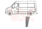 Seitenwand hinten links vor der Achse VAN WEZEL 3396141