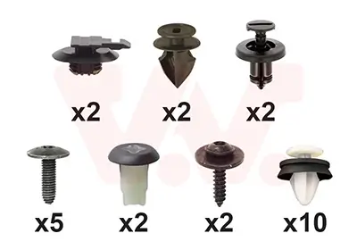 Montagesatz, Stoßfänger hinten VAN WEZEL 3396793 Bild Montagesatz, Stoßfänger hinten VAN WEZEL 3396793