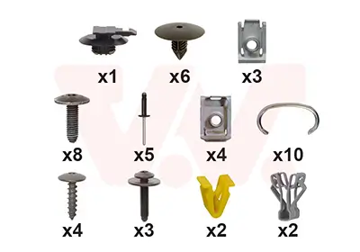 Montagesatz, Stoßfänger vorne VAN WEZEL 3396794