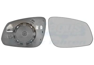 Spiegelglas, Außenspiegel rechts VAN WEZEL 3726838 Bild Spiegelglas, Außenspiegel rechts VAN WEZEL 3726838