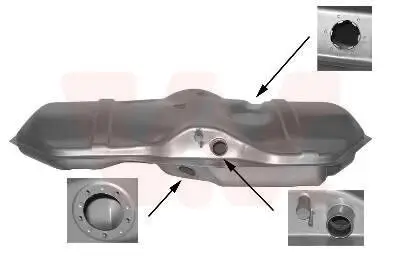 Kraftstofftank VAN WEZEL 3730088 Bild Kraftstofftank VAN WEZEL 3730088