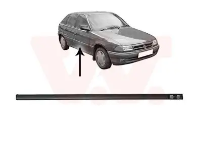 Zier-/Schutzleiste, Tür vorne rechts VAN WEZEL 3734424 Bild Zier-/Schutzleiste, Tür vorne rechts VAN WEZEL 3734424